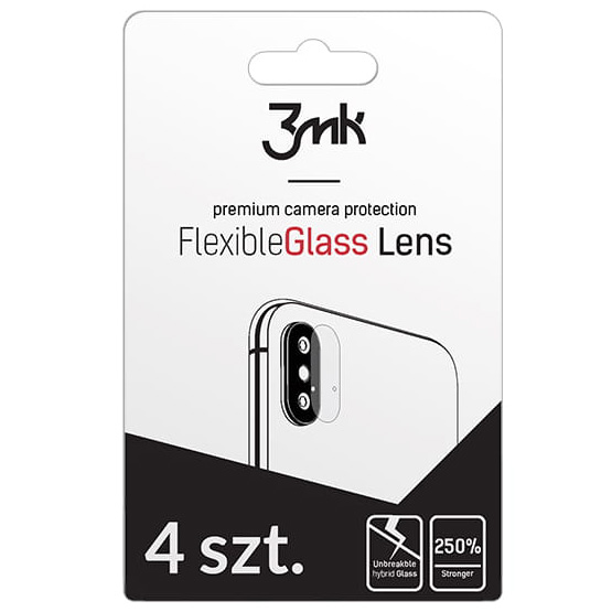 Szkło hybrydowe 3mk Flexible Glass Lens do Galaxy S10 Lite.